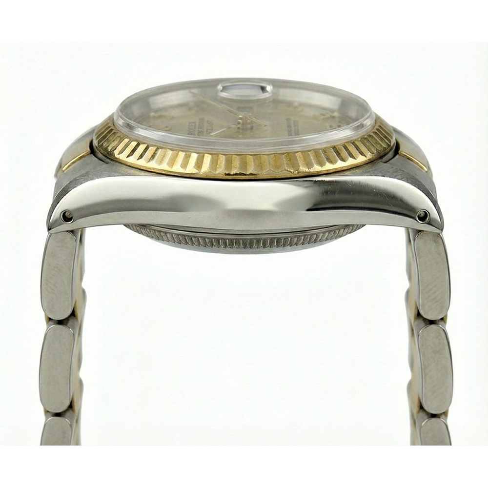 Rolex Date Watch Ladies Rolex Arabic Dial Two Tone