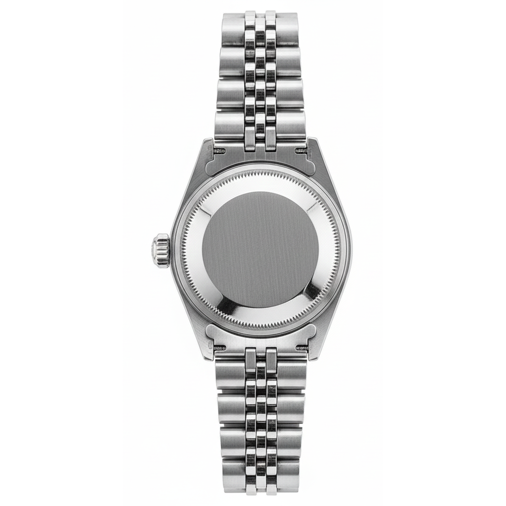 Rolex Date Watch Stainless Steel Jubilee Black Stick Dial  Bezel