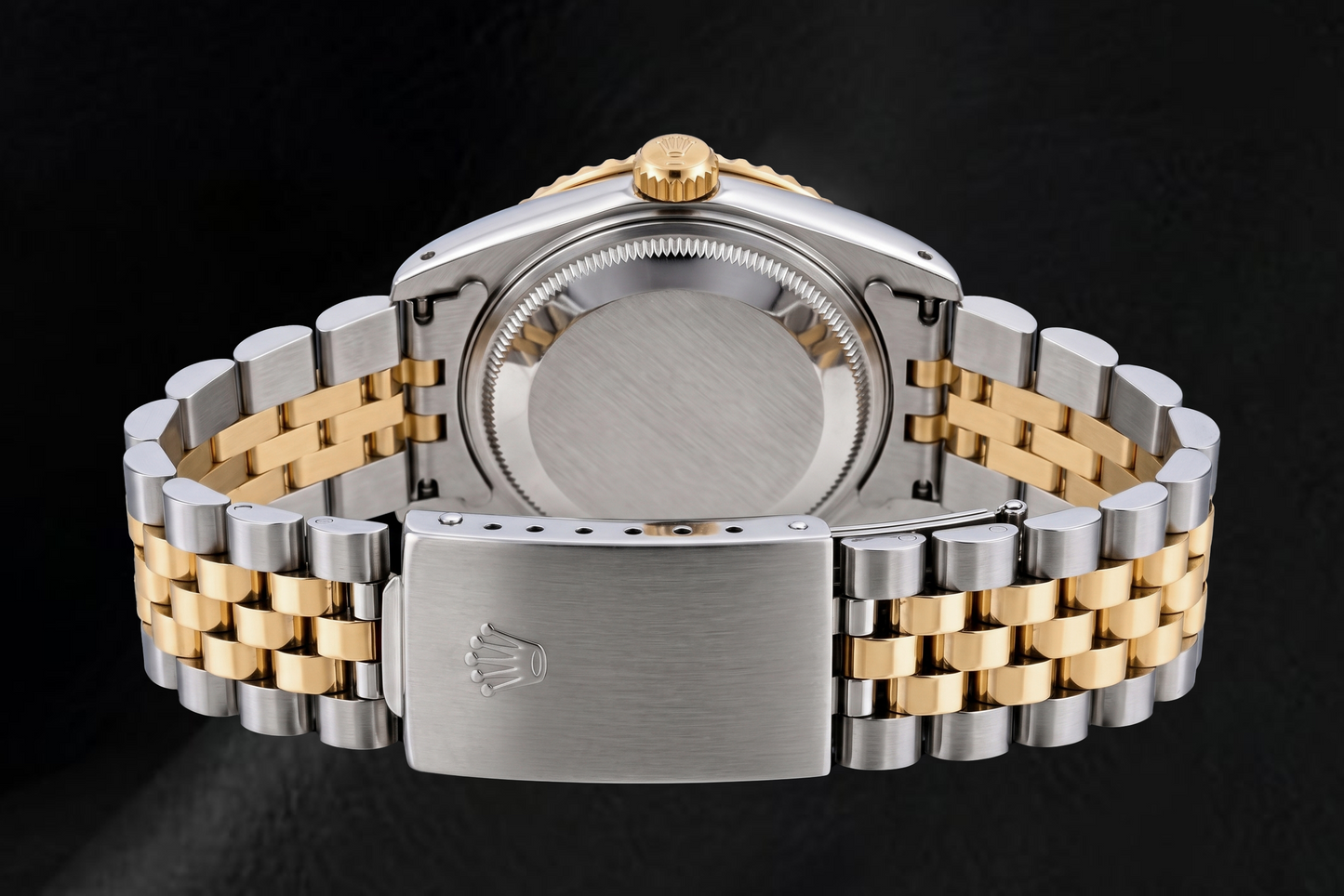Rolex Datejust 16233 36mm Salmon Diamond Dial Two Tone Watch