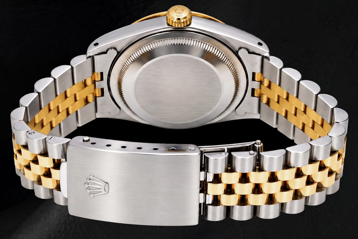 Rolex Datejust 16233 36mm Silver Stick Dial Two Tone Watch