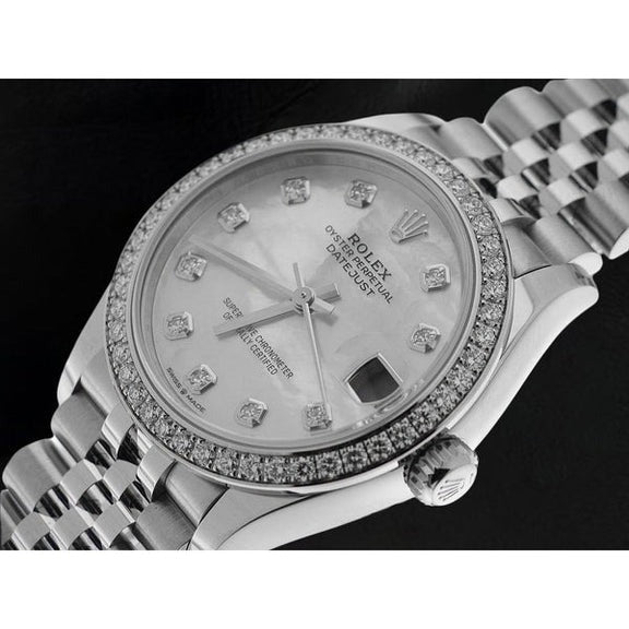 31mm Mother of Pearl Diamond Dial