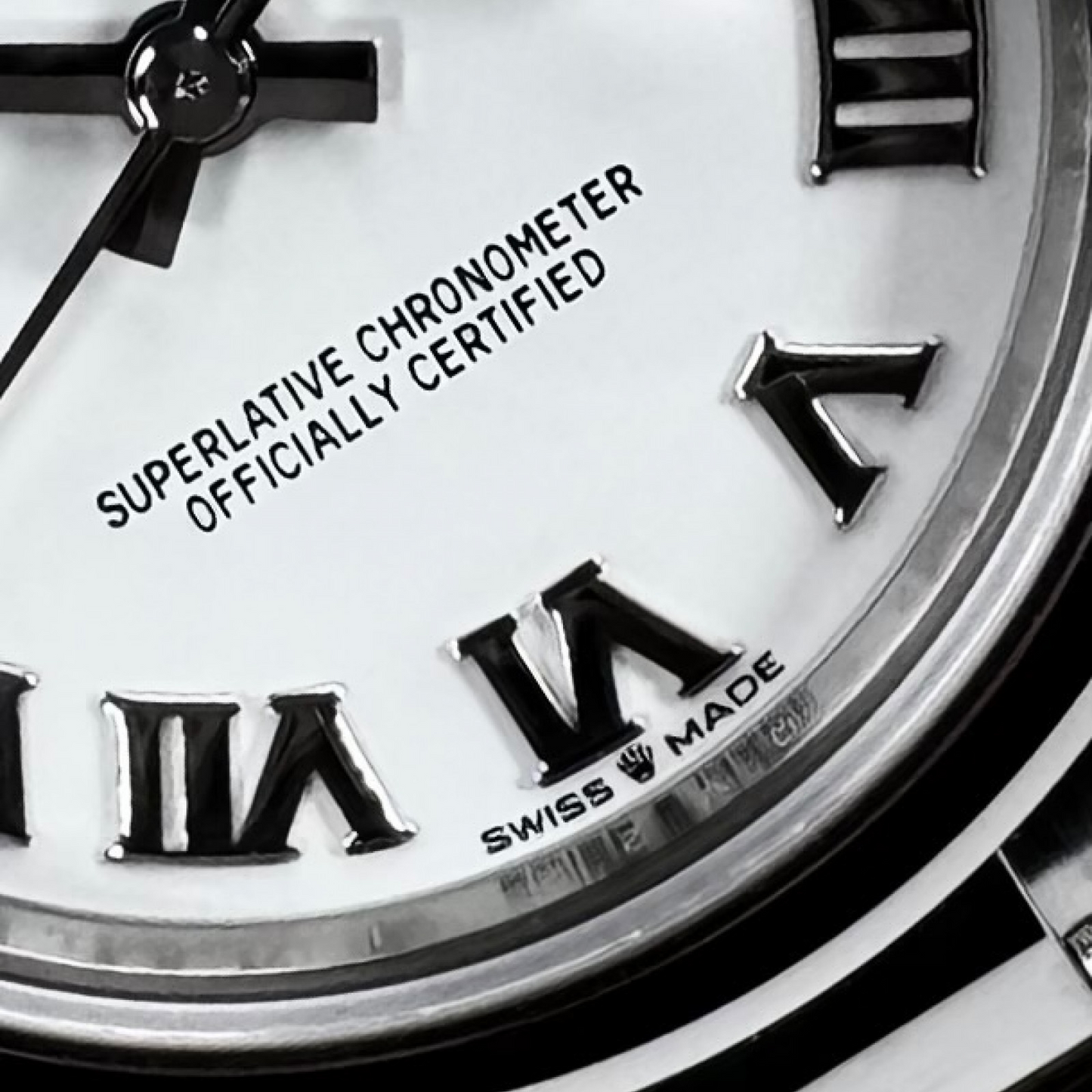 Rolex Datejust 31mm White Roman Dial Ladies Steel Watch