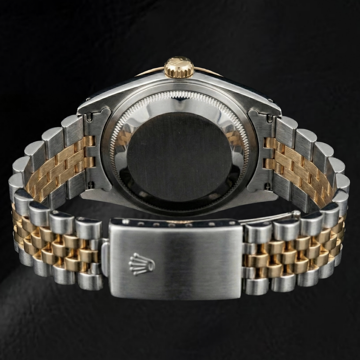 Rolex Datejust 36 mm White Diamond Dial Two Tone Watch