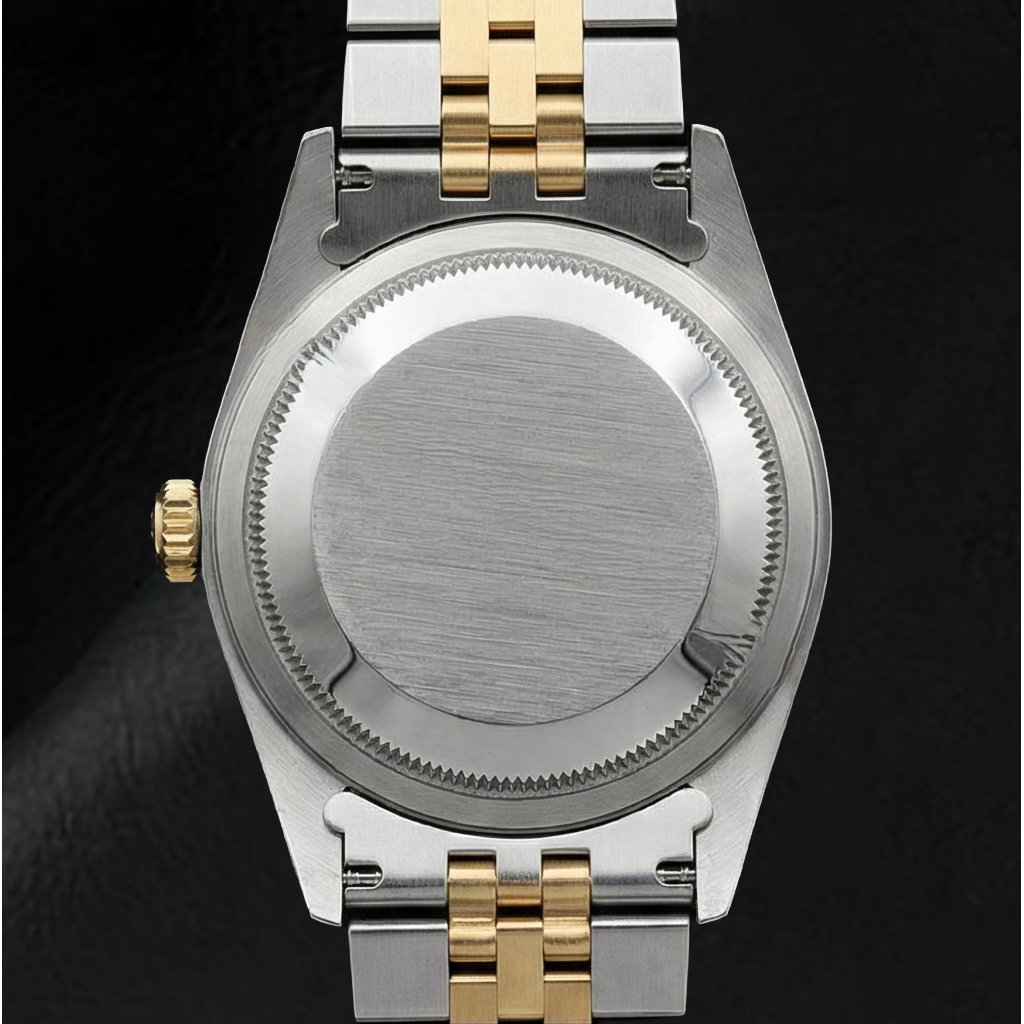 Rolex Datejust 36 mm White Diamond Dial Two Tone Watch