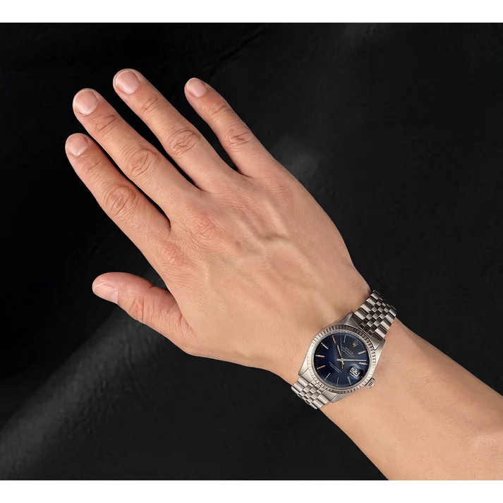 Rolex Datejust 36mm 1986 Year Pie Stick Dial Stainless Steel Watch