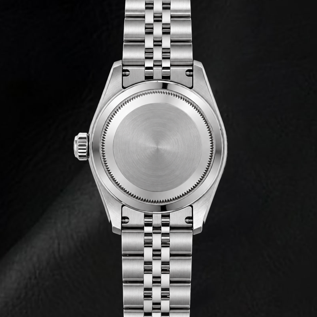 Rolex Datejust 6916 26mm Black String Diamond Dial Stainless Steel Watch
