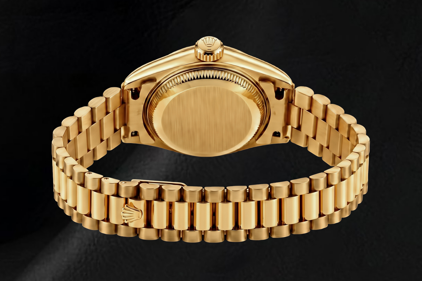 Rolex Datejust 69178 26mm Champagne Stick Dial Yellow Gold Watch