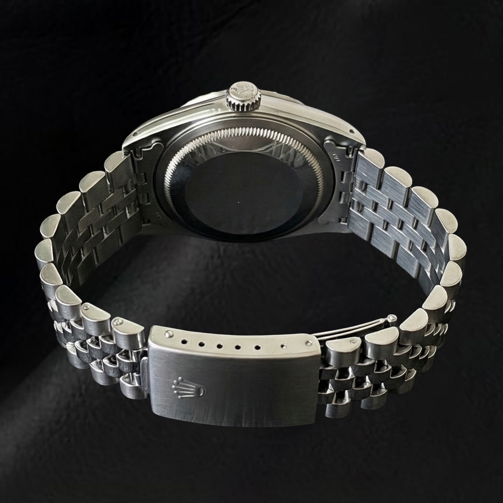 Rolex Datejust Blue Stick Dial 36 mm Stainless Steel Watch