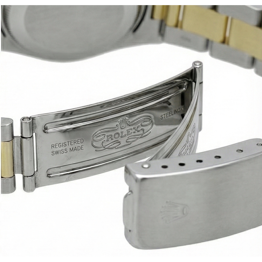 Rolex Datejust Diamond Bezel Two Tone Woman Watch