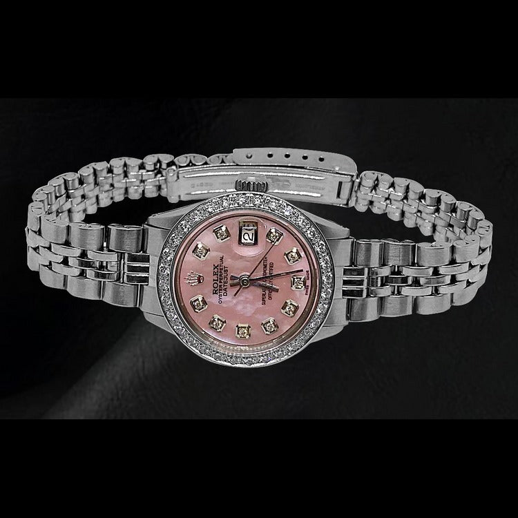 Mop Diamond Dial Ladies Watch