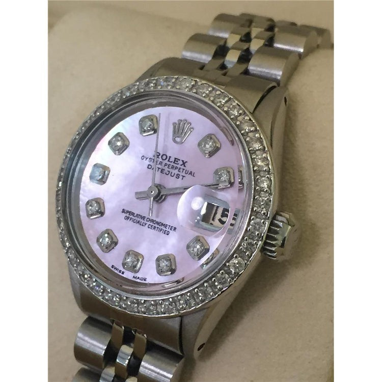 Watch Mother Of Pearl Dial Diamond