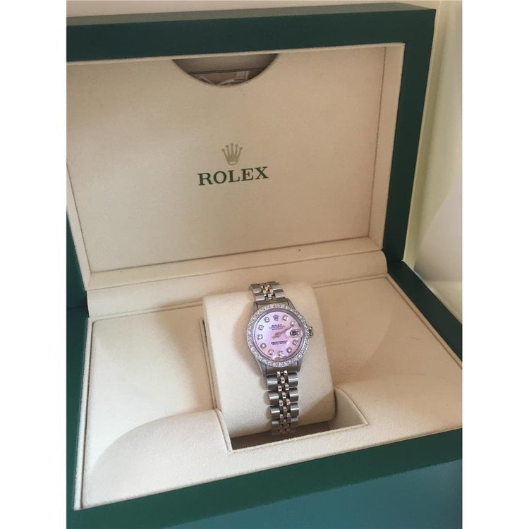 Mother Of Pearl Dial Diamond 