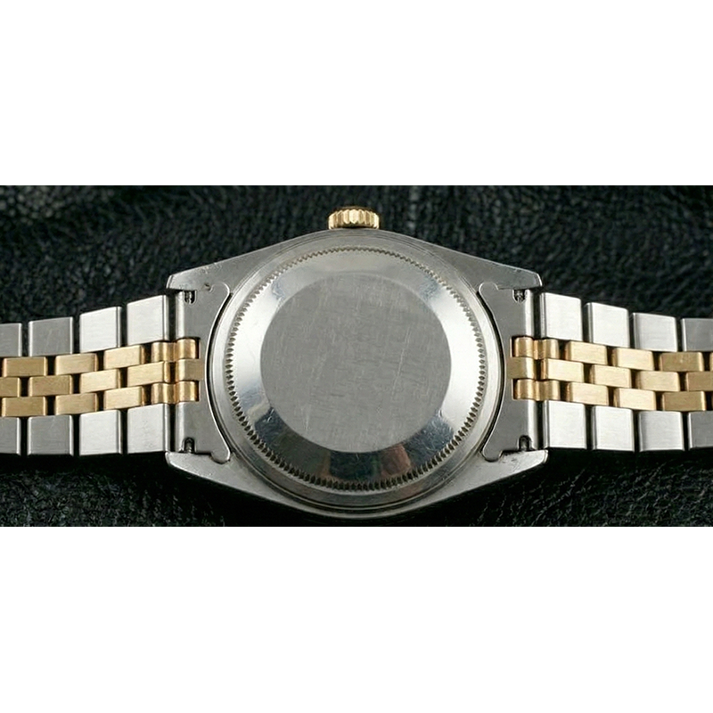 Rolex Datejust Watch Two Tone Diamond Dial Jubilee Style Ivory