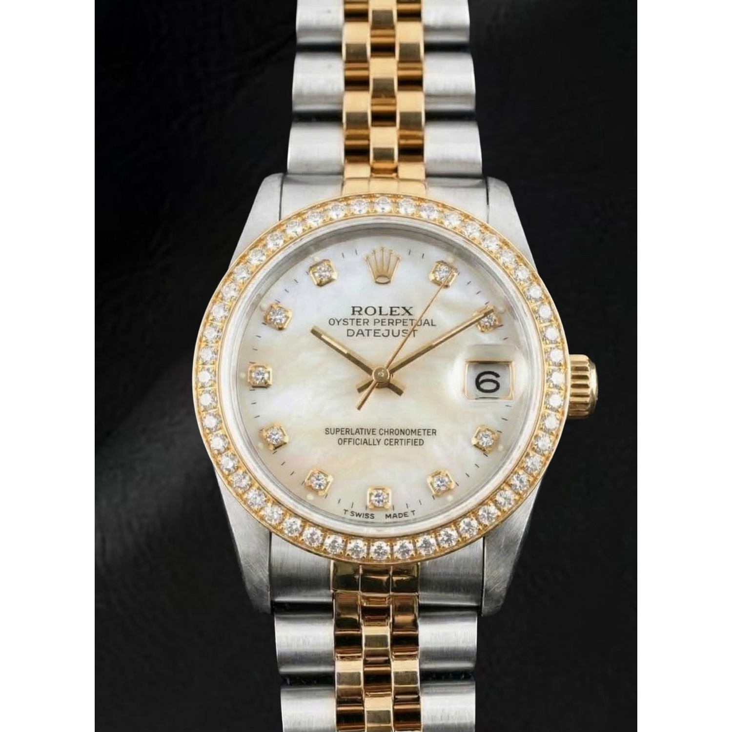Bespoke Brilliant Diamond Rolex 0.20 ct – main view