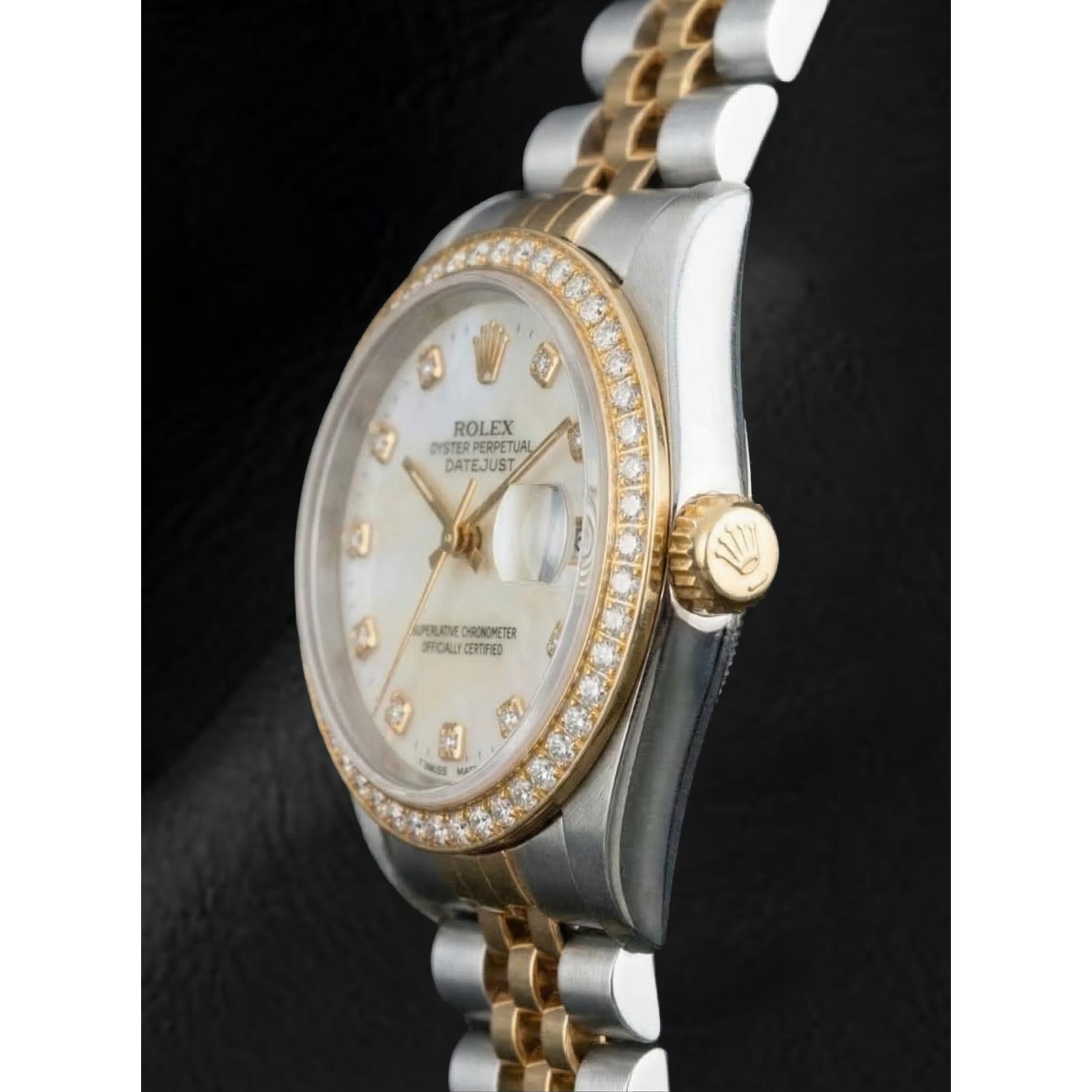 Bespoke Rolex 0.20 ct – front view