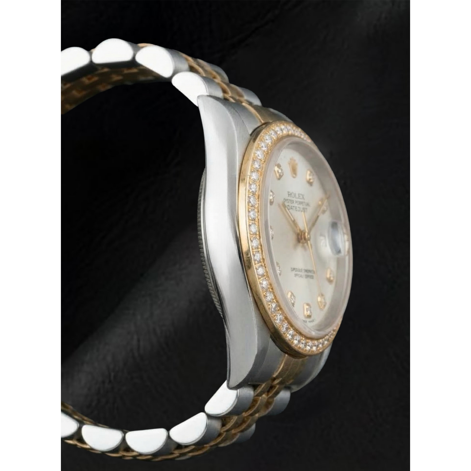 Bespoke Rolex 0.20 ct – angle view