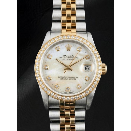 Bespoke Brilliant Diamond Rolex 0.20 ct – main view