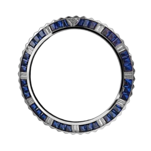Watch Stainless Steel with Royal Blue Sapphire – main view