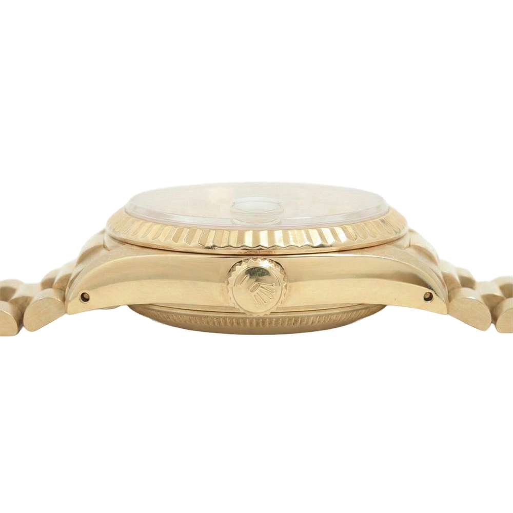 Rolex Dj Watch Presidential Style Gold Bezel Diamond Dial Rolex