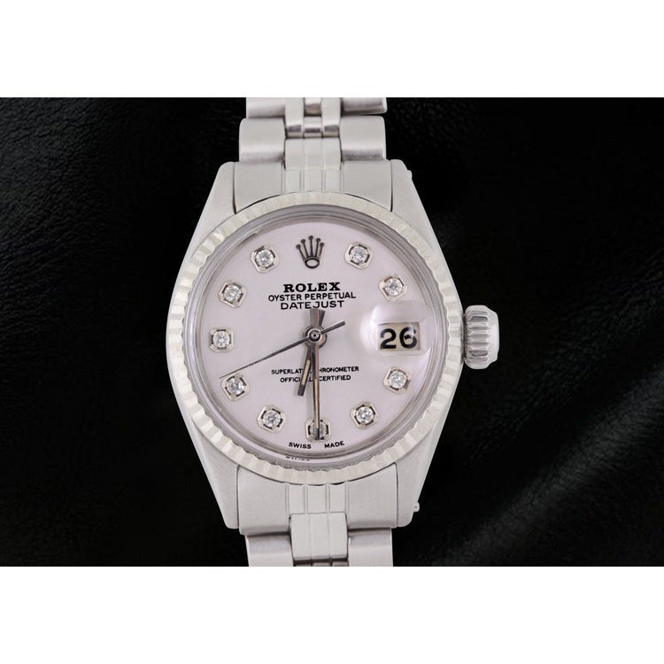 Watch White Diamond Dial Jubilee