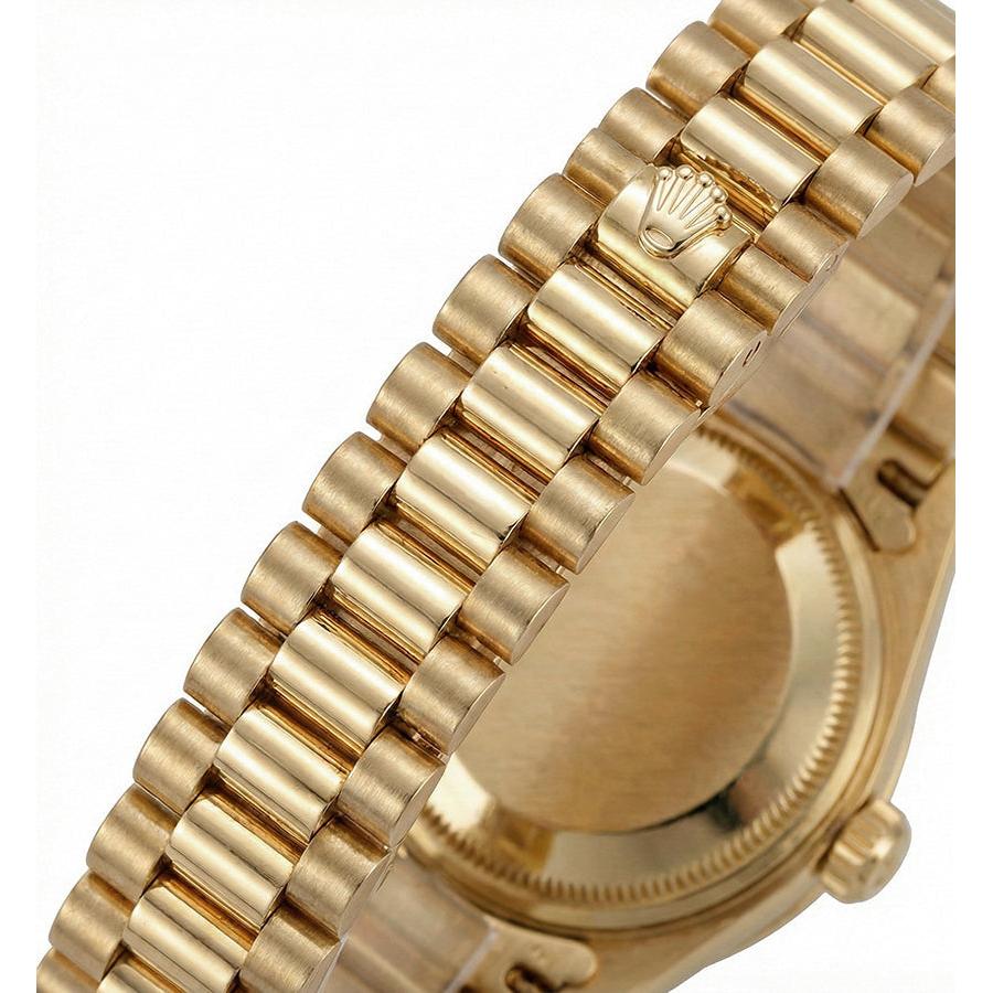 Rolex Dj White Roman Dial Diamond Bezel Presidential Style Gold