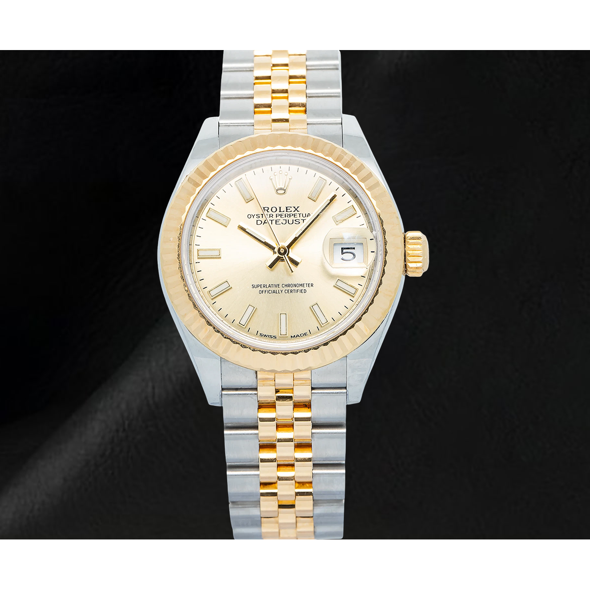 Rolex Ladies Datejust 28 mm 279173 Champagne Luminous Dial