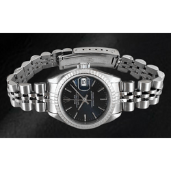 Gemstone Rolex in Stainless Steel – ct