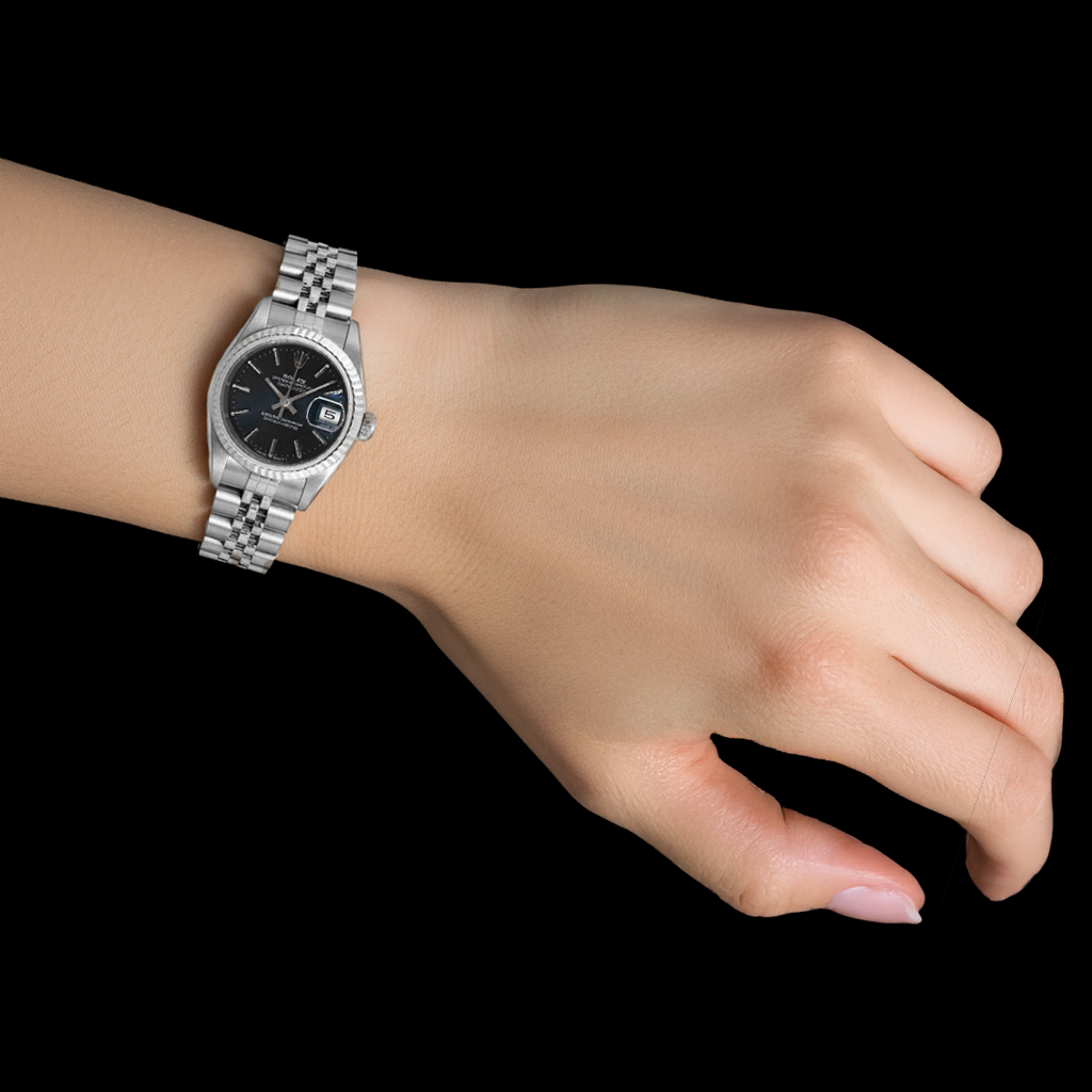 Elegant Gemstone Rolex ct – top view