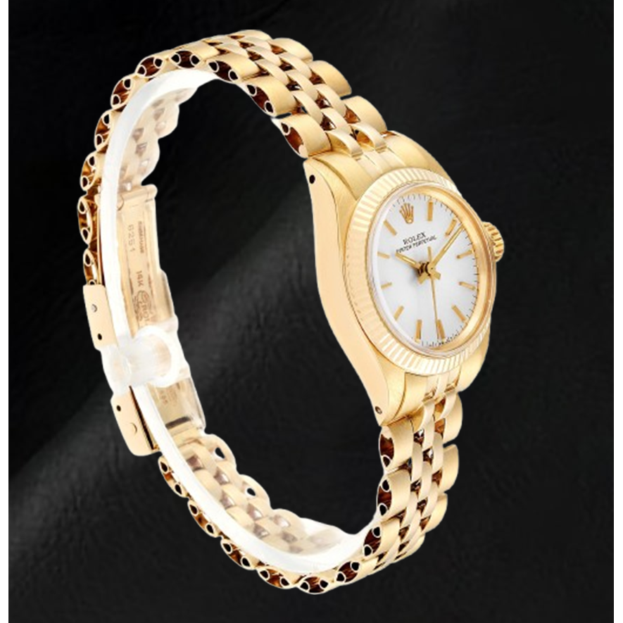 Silver gold ladies watch online