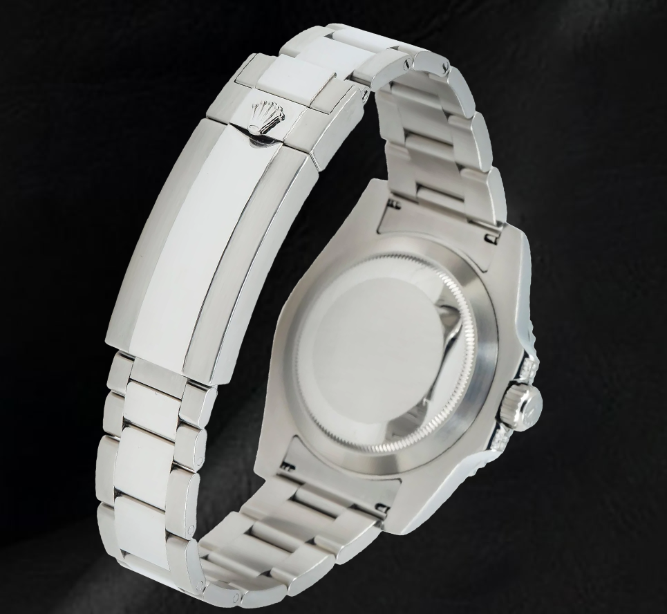 Rolex Submariner 116610LN Date 40mm Diamond With Blue Sapphire Bezel Stainless Steel Watch