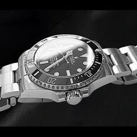 41mm No-Date Black Dial