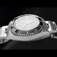 Black Dial SS Men's Watch