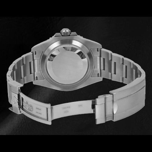 Black Dial SS Men's Watch