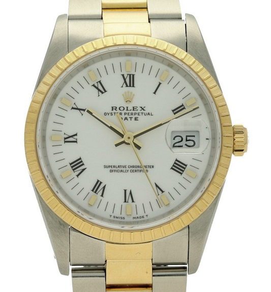 Rolex Two Tone Men Watch Oyster Bracelet Man