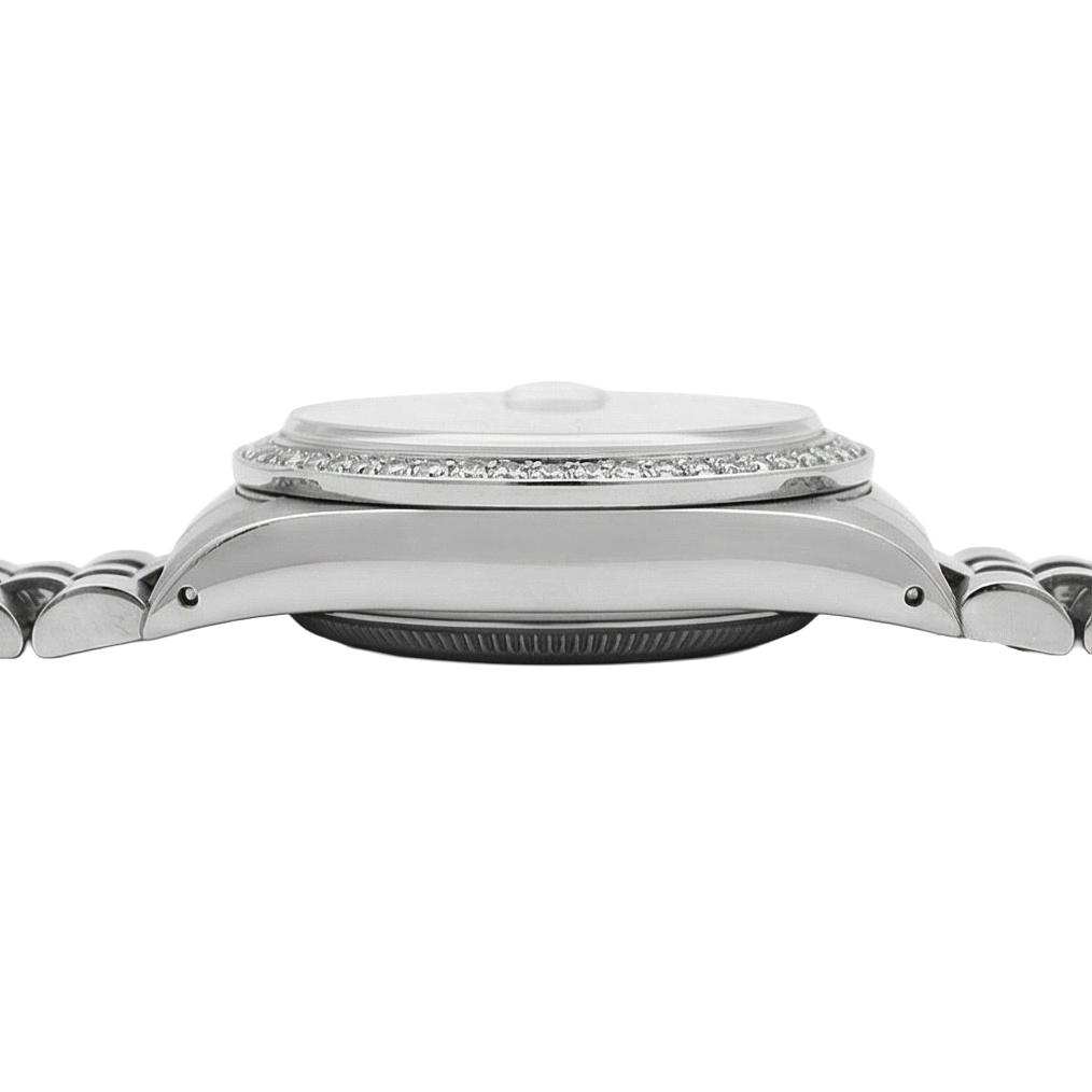 Rolex Women Datejust Watch Ss Jubilee Tapestry Stick Dial Rolex