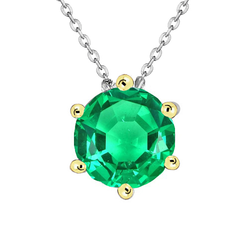 Luxury Gemstone Pendant with GIA-Certified Emerald – 2.50 ct