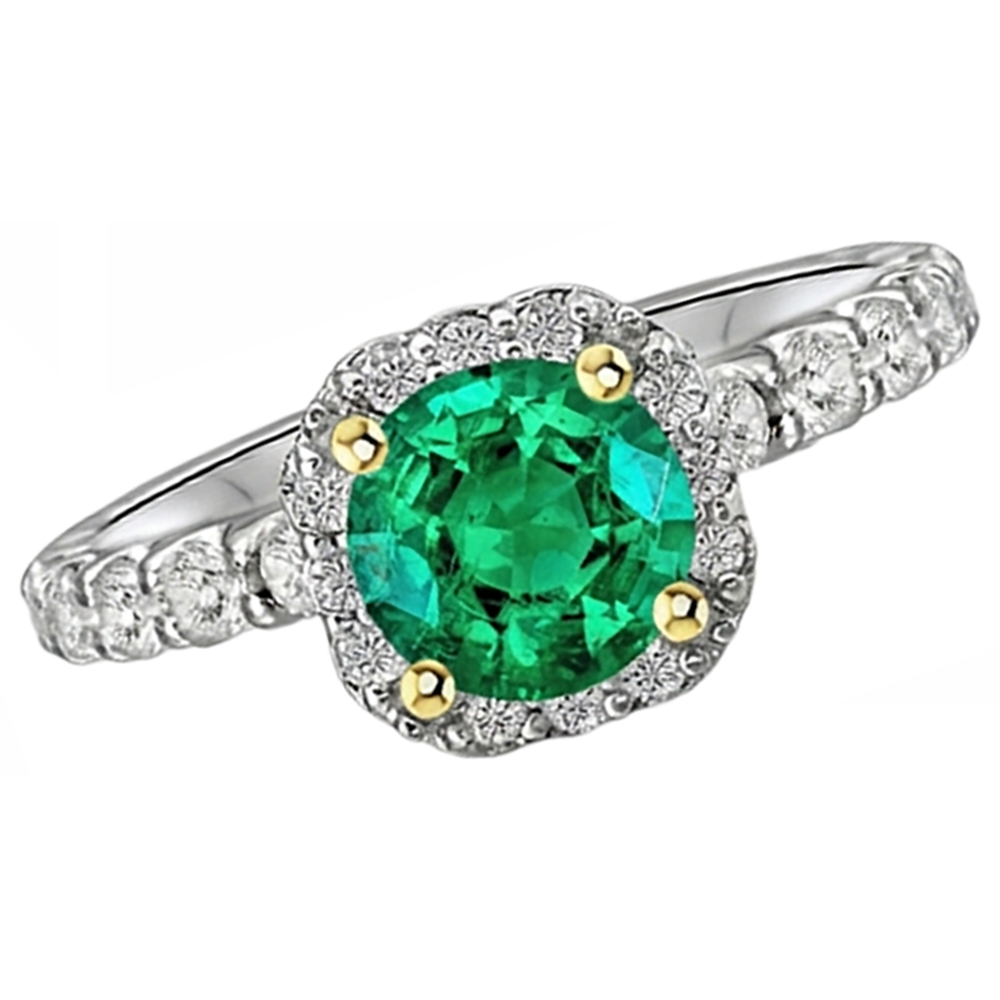 Brilliant Gemstone Ring 3 ct – side view