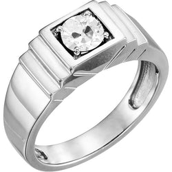Handcrafted Diamond Solitaire Engagement Ring 1.50 ct from