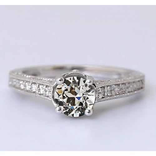 High-End Accent Solitaire Ring 2.50 ct – main view