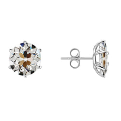 Brilliant 2-ct Brilliant Diamond Stud Earrings