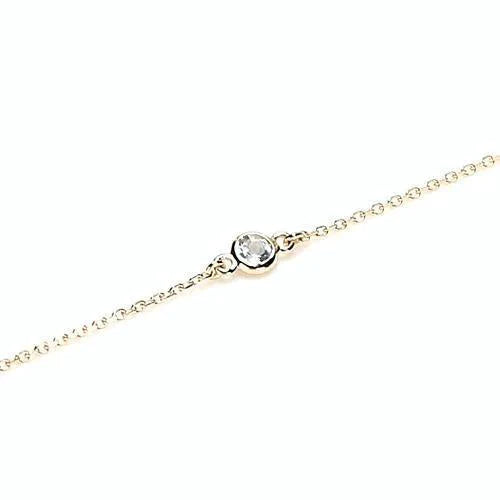 Round Genuine Diamond Bracelet 1 Carat F Vs1 Jewelry New