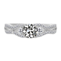 Earth-Mined Fine Diamond Accent Solitaire Ring 2.50 ct – 14K