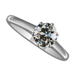 Fine Diamond Solitaire Ring 2 ct G/VS1 – 14 Karat White Gold