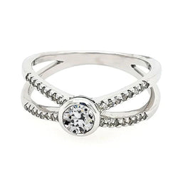 Round Old Cut Natural Earth Mined Diamond Wedding Ring Bezel Split Shank 2.50 Carats