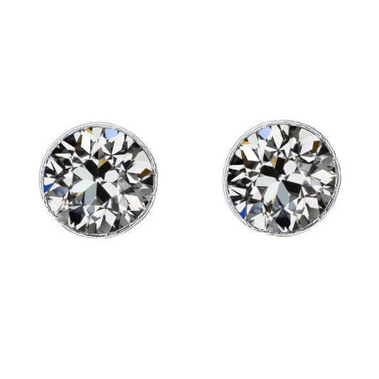 Natural Diamond Drop Earrings – main view