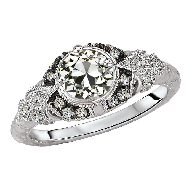 Authentic Diamond Bridal Ring – main view