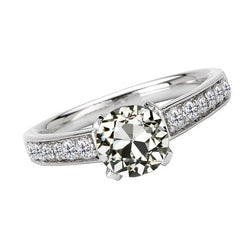 Brilliant Diamond Anniversary Ring Anniversary Ring 2 ct in 14