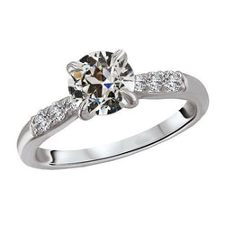 Real Brilliant Diamond Anniversary Ring – 14 Karat White Gold 3