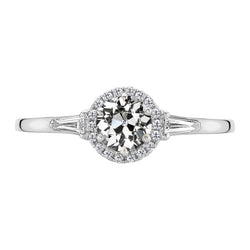 Luxurious 1.50-ct Diamond Halo Setting Ring