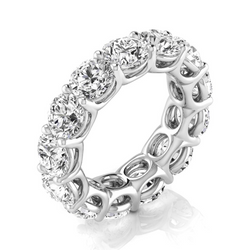 Fine Diamond Eternity Band 0.75 ct F/VS1 – 14K White Gold